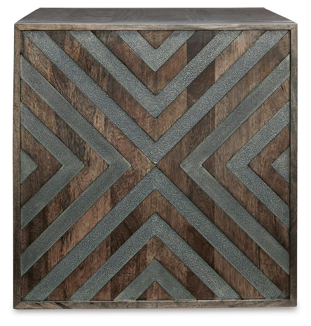 Dreggan End Table - Dark Brown (4)