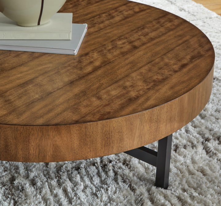 Steenlage Table (Set of 2) - Dark Brown (11)