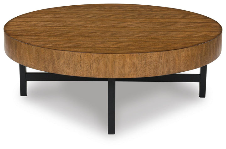 Steenlage Table (Set of 2) - Dark Brown (4)