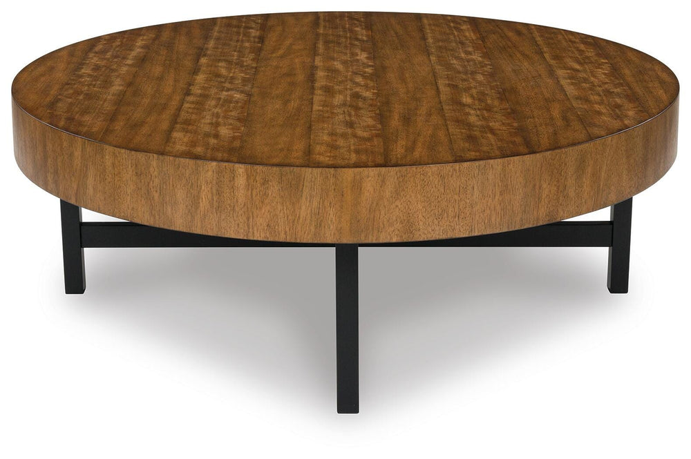 Steenlage Table (Set of 2) - Dark Brown (6)
