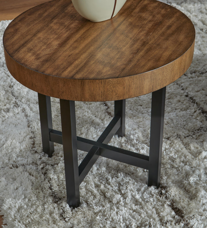 Steenlage Table (Set of 2) - Dark Brown (12)