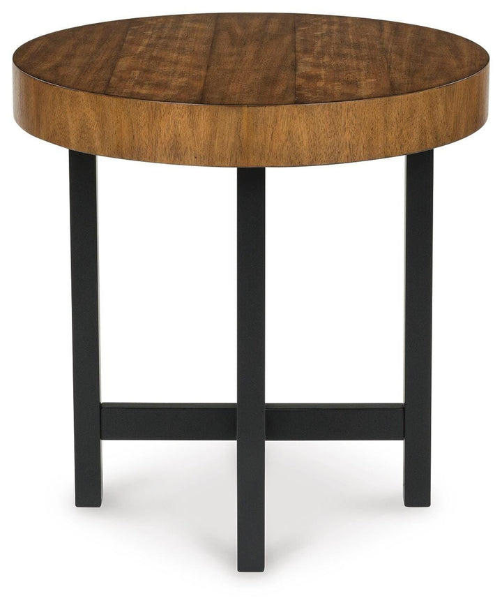 Steenlage Table (Set of 2) - Dark Brown (7)