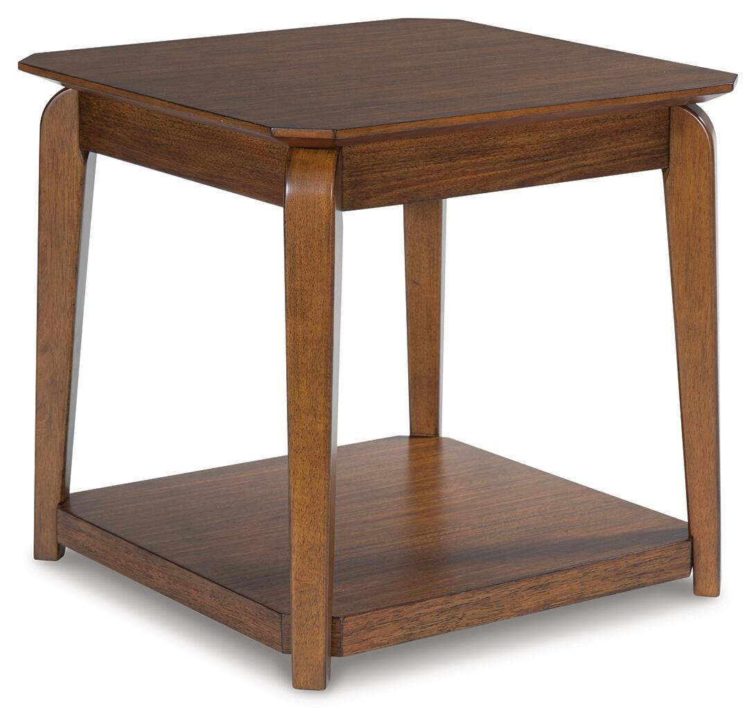 Trenmour End Table - Light Brown (1)
