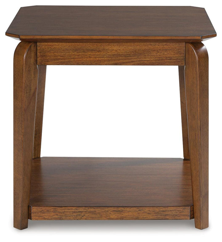 Trenmour End Table - Light Brown (3)