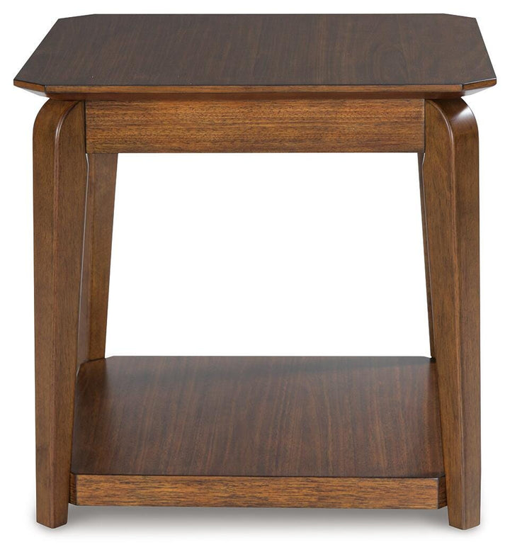 Trenmour End Table - Light Brown (4)
