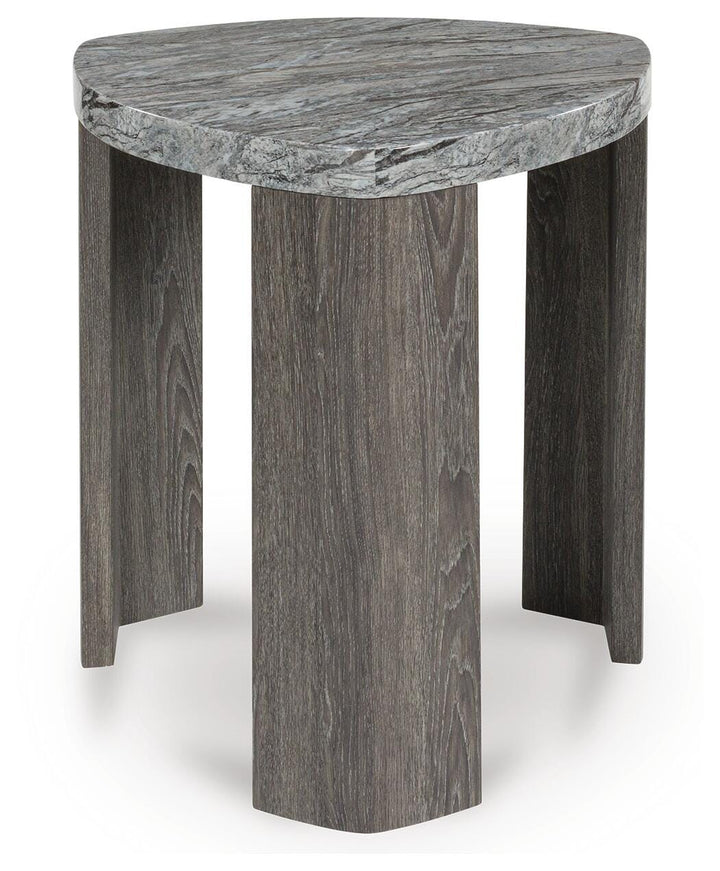 Surmour End Table - Gray (1)