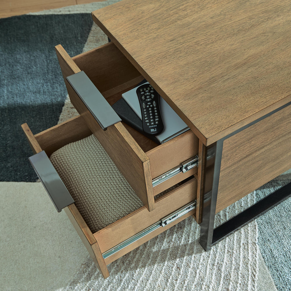 Montia End Table - Light Brown (7)