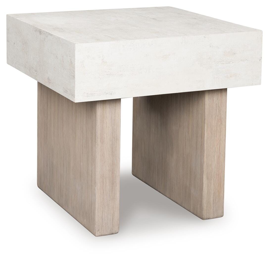 Jorlaina End Table - Beige (1)