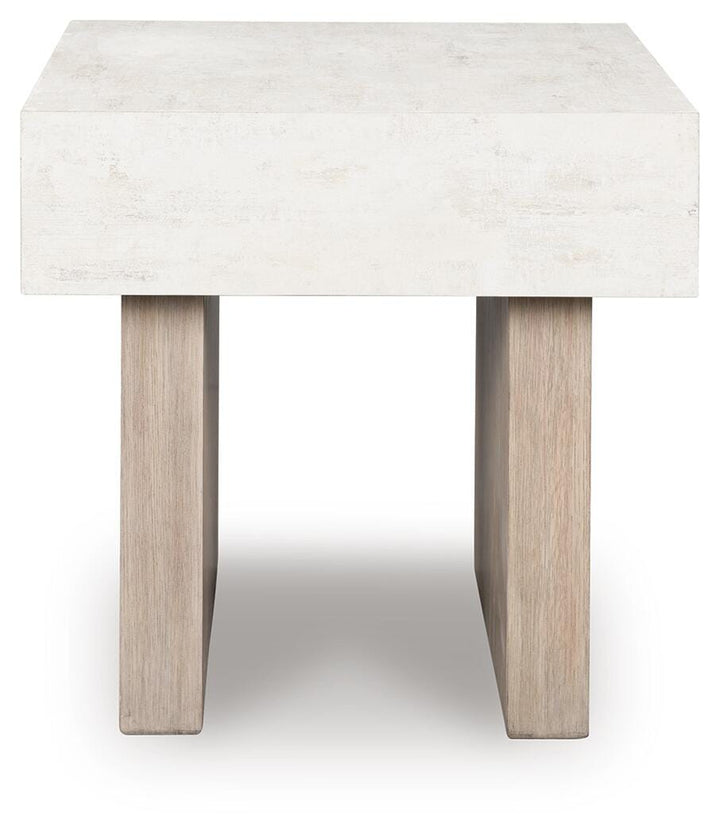 Jorlaina End Table - Beige (3)