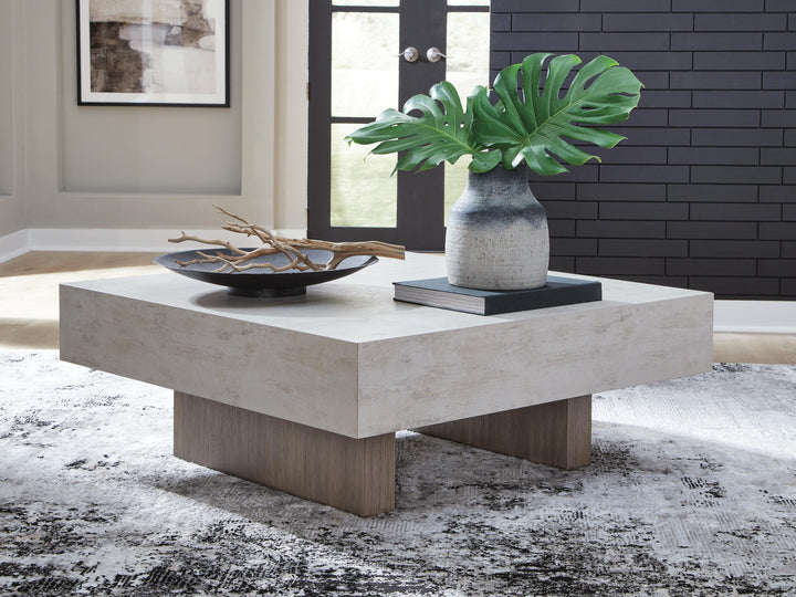 Jorlaina Coffee Table - Beige (2)