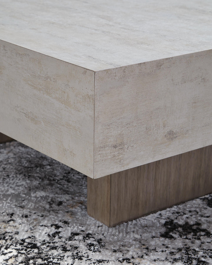 Jorlaina Coffee Table - Beige (4)
