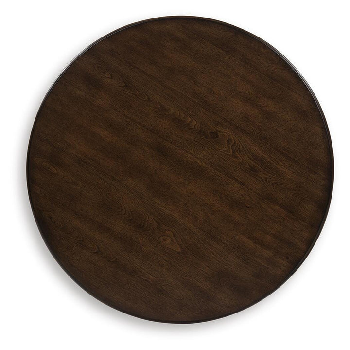 Frallyn End Table - Dark Brown (4)