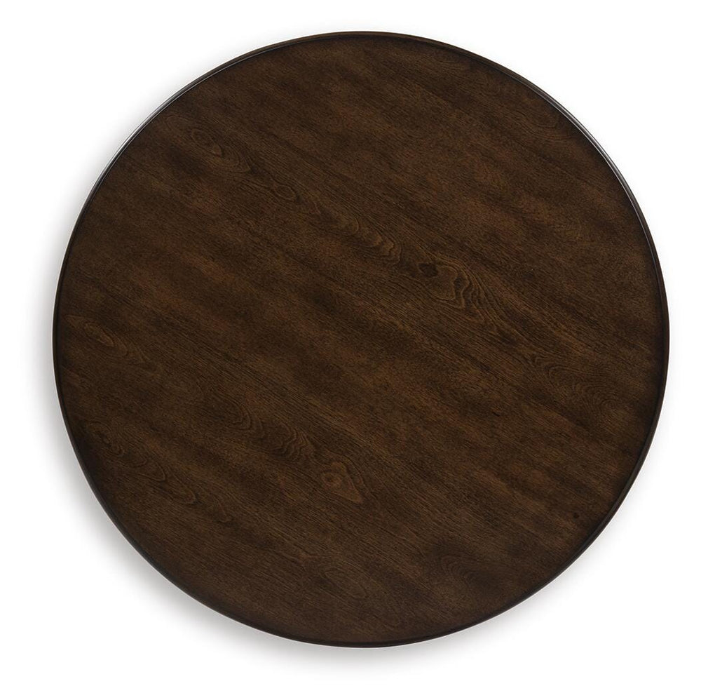 Frallyn End Table - Dark Brown (4)