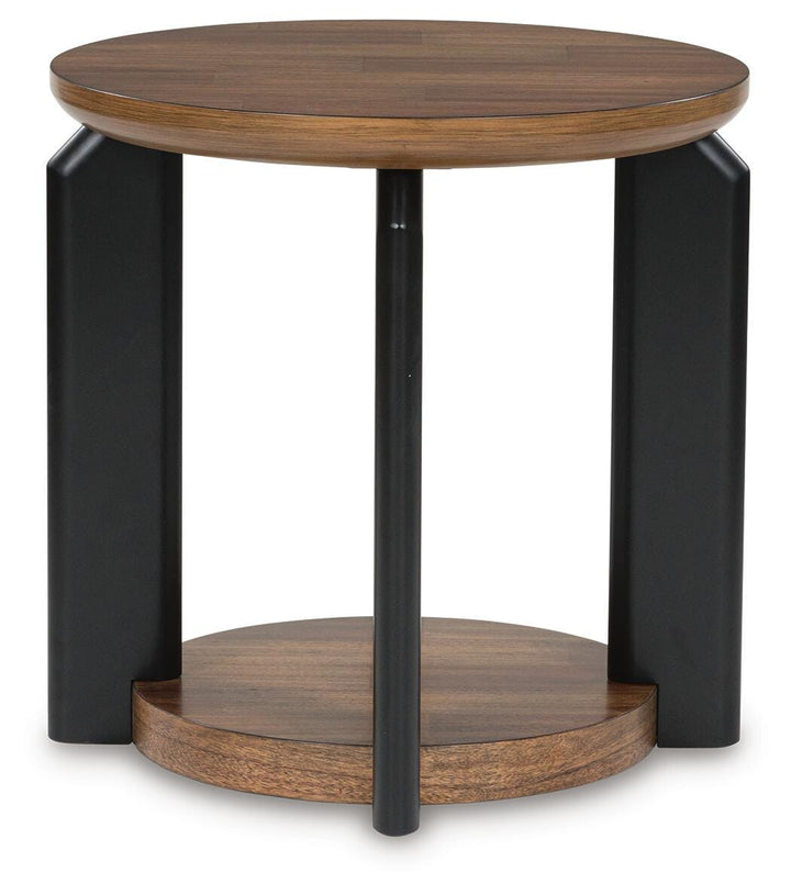 Kraeburn End Table - Dark Brown (3)