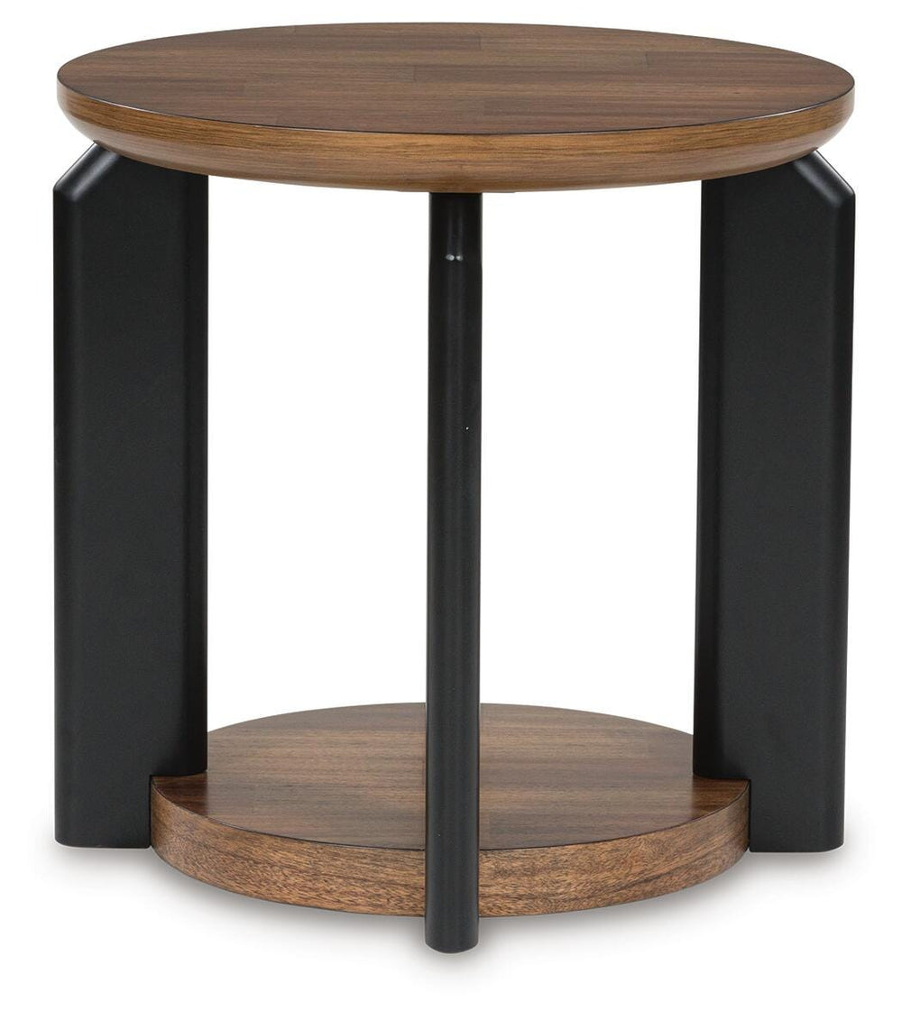 Kraeburn End Table - Dark Brown (3)