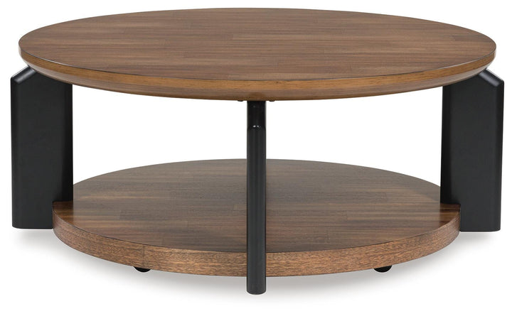 Kraeburn Coffee Table - Dark Brown (3)