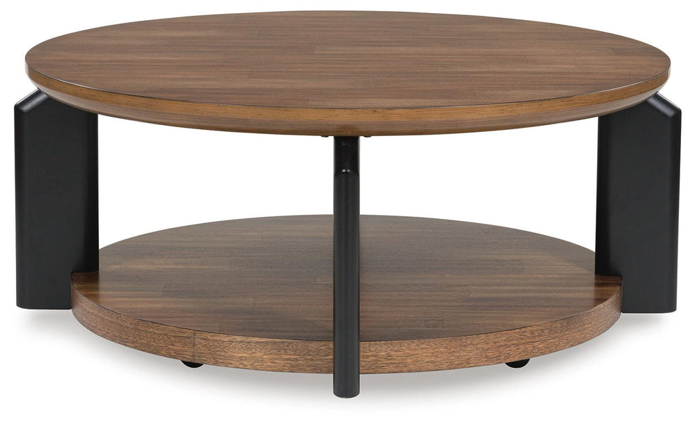 Kraeburn Coffee Table - Dark Brown (3)