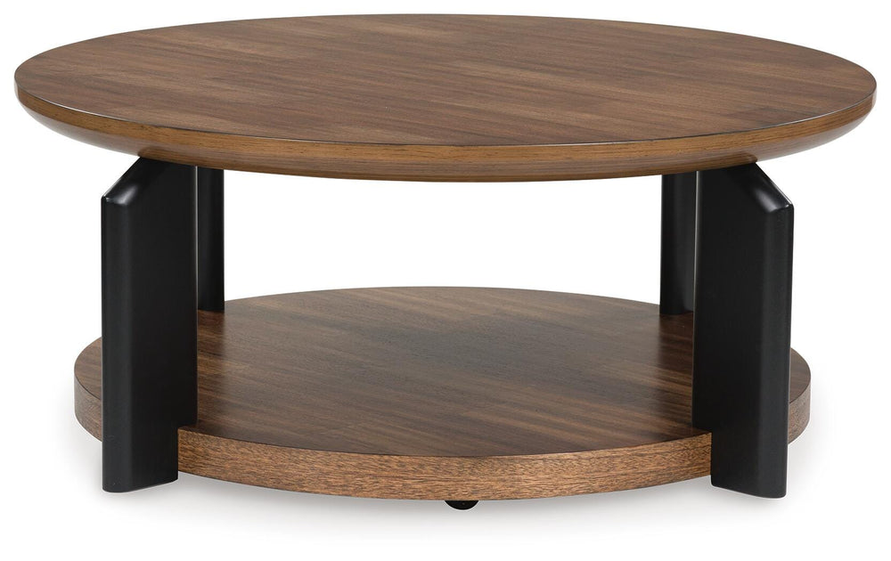 Kraeburn Coffee Table - Dark Brown (4)
