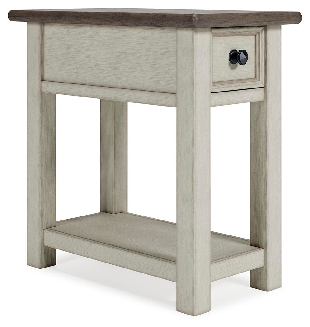 Bolanburg Chairside End Table - White (1)