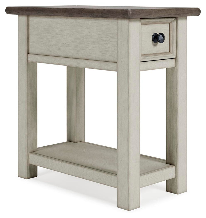 Bolanburg Chairside End Table - White (1)