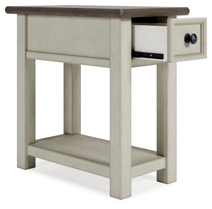 Bolanburg Chairside End Table - White (3)