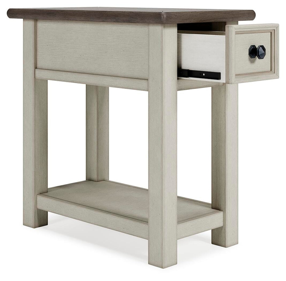 Bolanburg Chairside End Table - White (3)