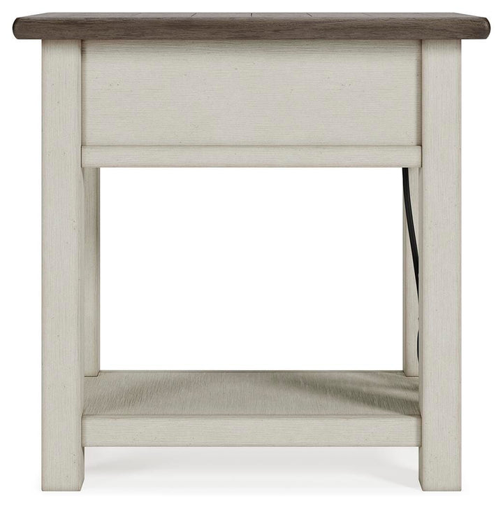 Bolanburg Chairside End Table - White (9)