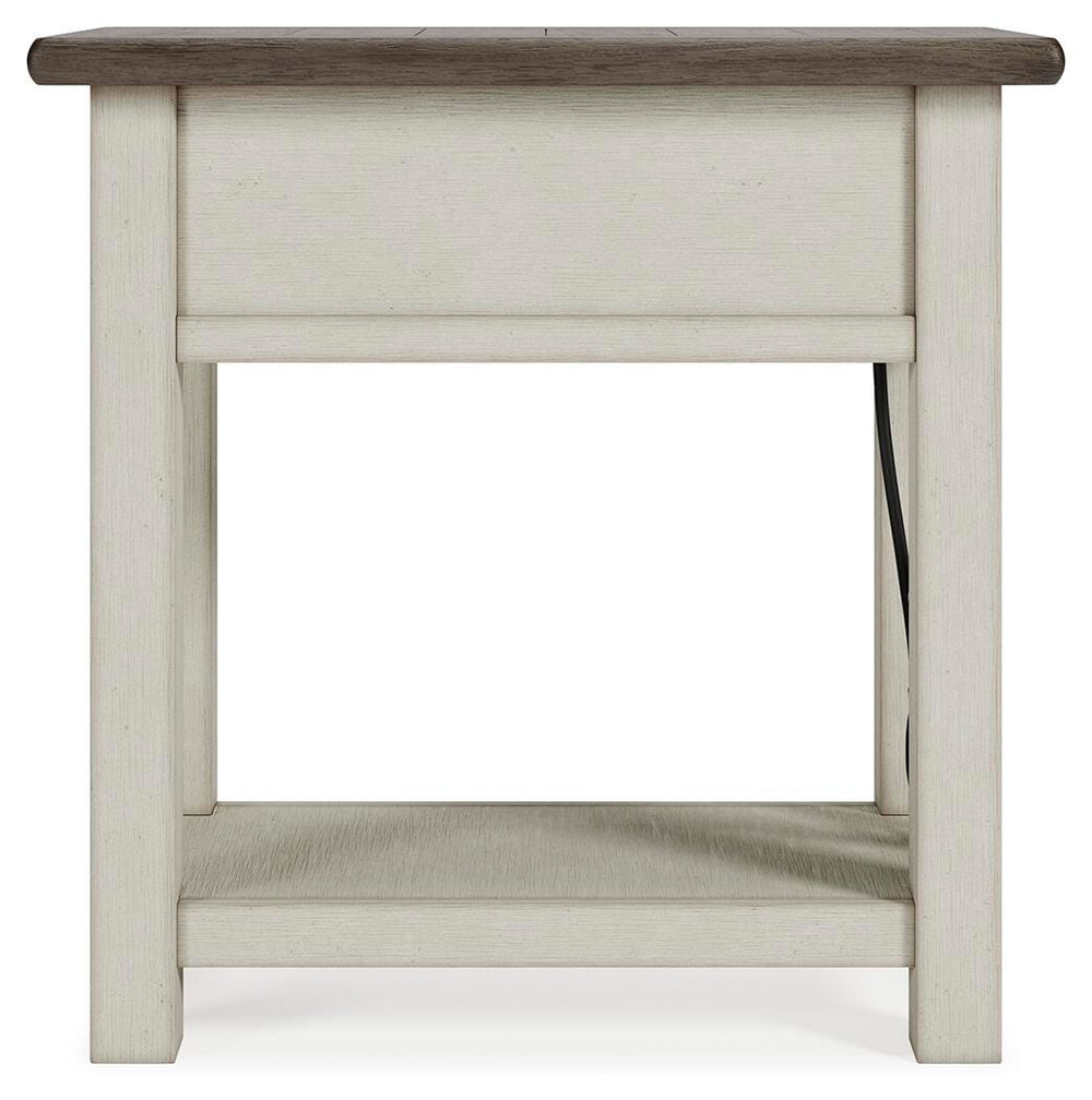 Bolanburg Chairside End Table - White (9)