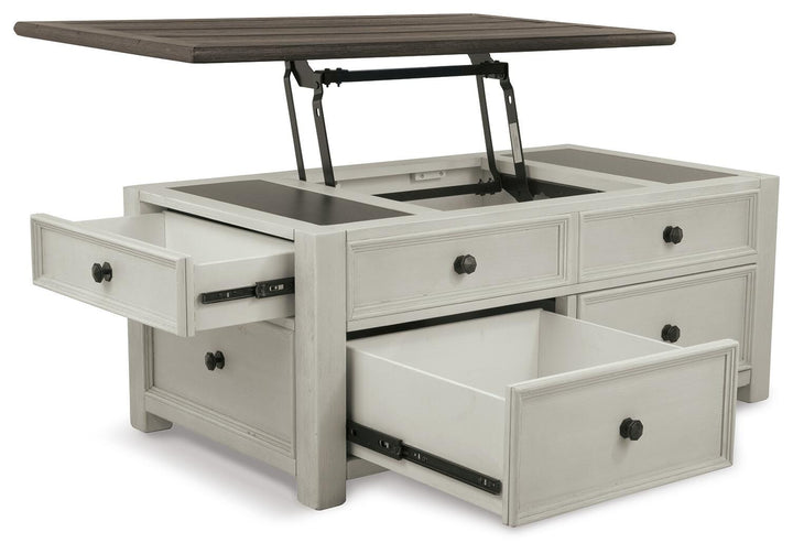 Bolanburg Coffee Table with Lift Top - White (3)