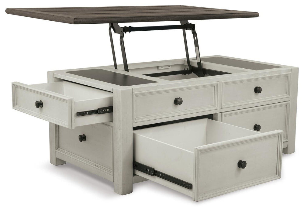Bolanburg Coffee Table with Lift Top - White (3)