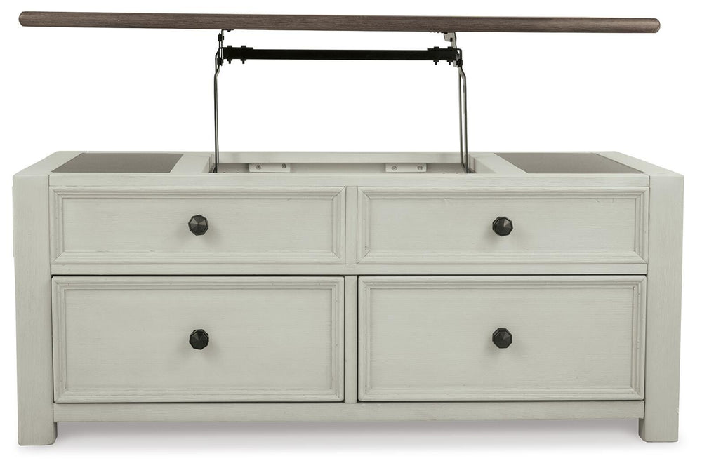 Bolanburg Coffee Table with Lift Top - White (7)