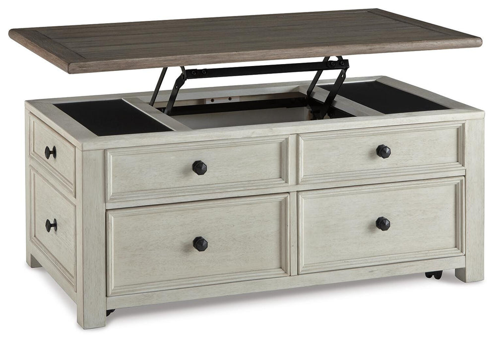 Bolanburg Coffee Table with Lift Top - White (5)