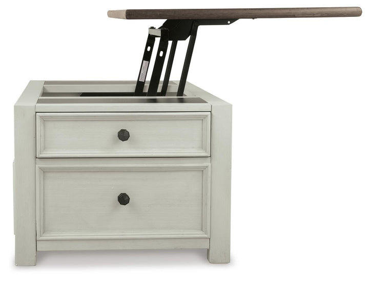 Bolanburg Coffee Table with Lift Top - White (10)