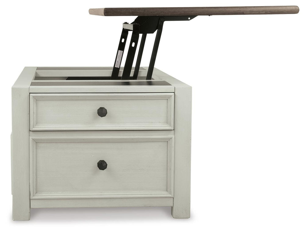 Bolanburg Coffee Table with Lift Top - White (10)