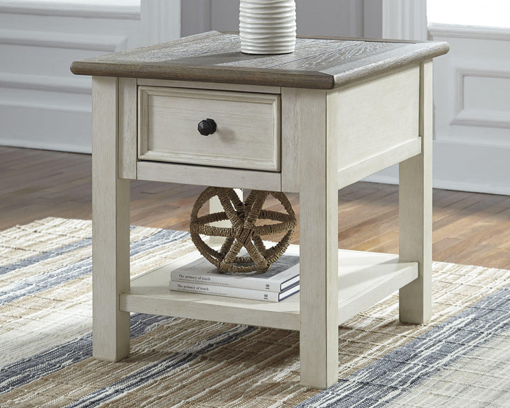 Bolanburg Coffee Table and 2 End Tables - Two-tone (5)