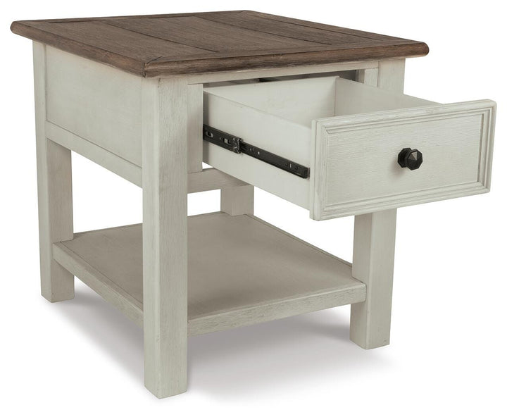 Bolanburg End Table - White (4)