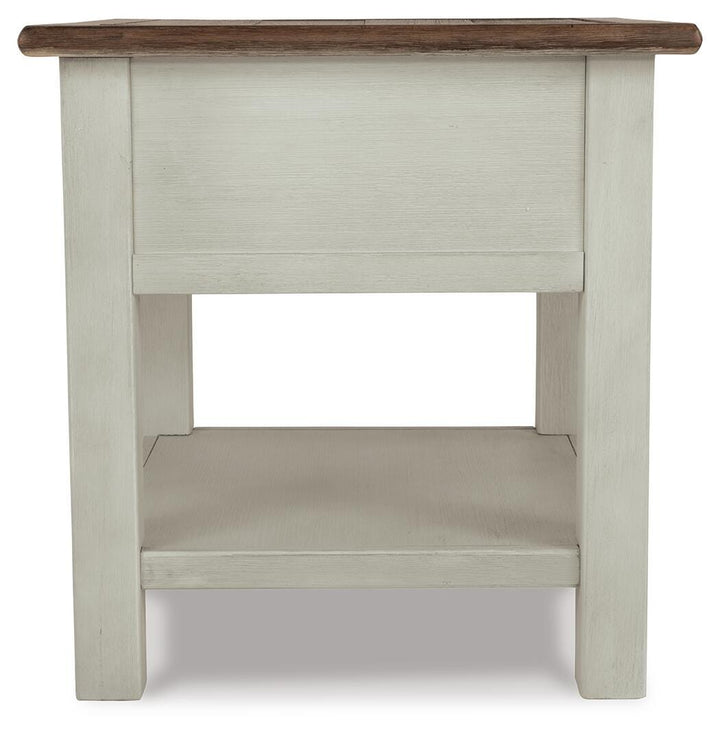 Bolanburg End Table - White (5)