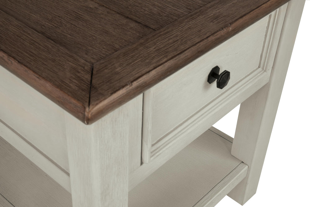 Bolanburg End Table - White (6)