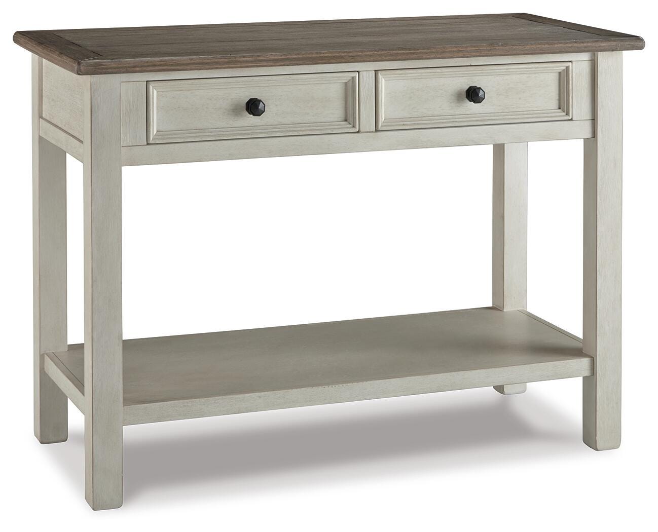 Bolanburg Sofa/Console Table - White (1)