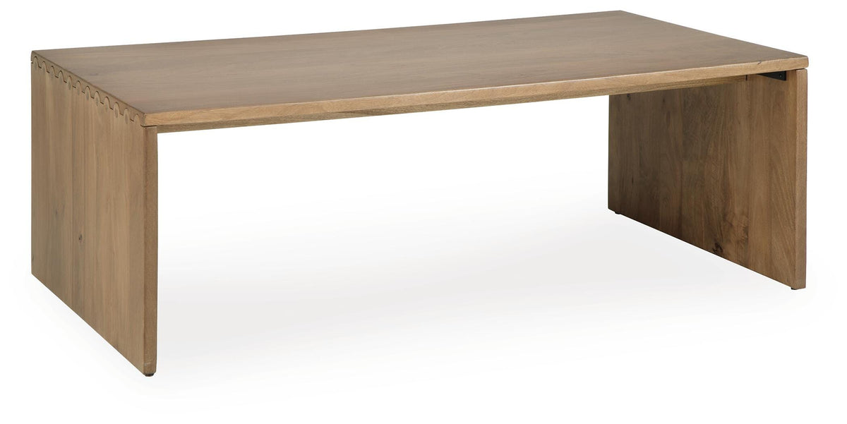 Ella Grove Coffee Table - Rich Brown (1)