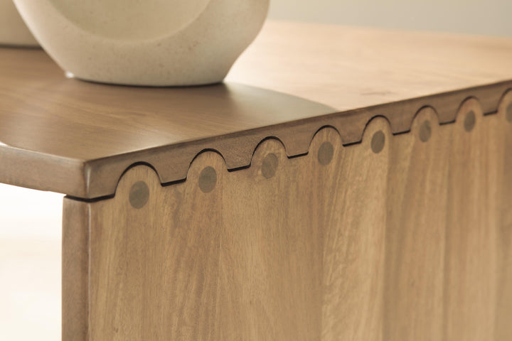 Ella Grove Coffee Table - Rich Brown (5)