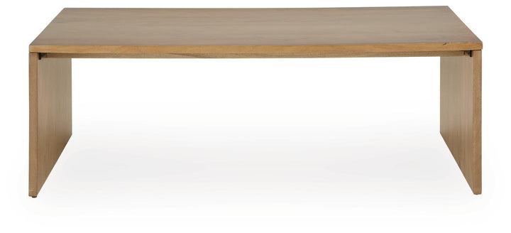 Ella Grove Coffee Table - Rich Brown (3)