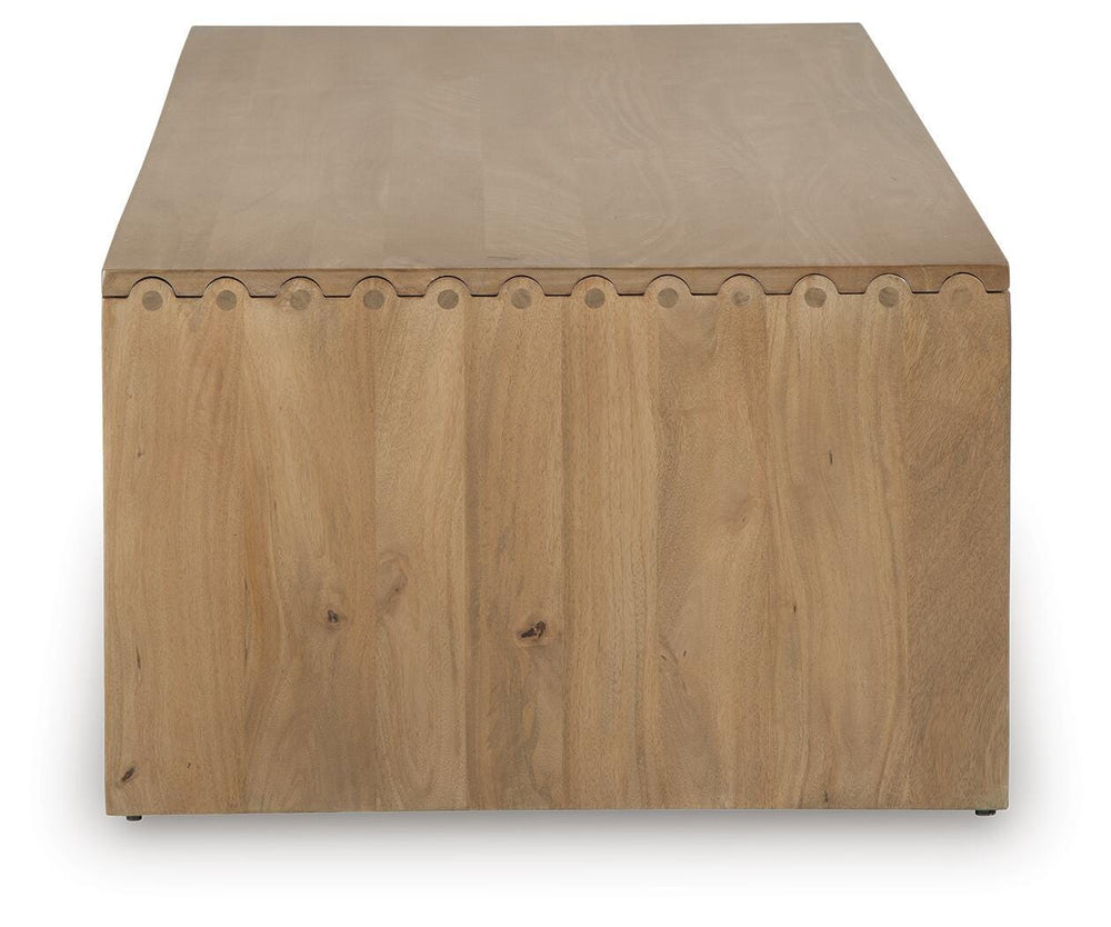 Ella Grove Coffee Table - Rich Brown (4)
