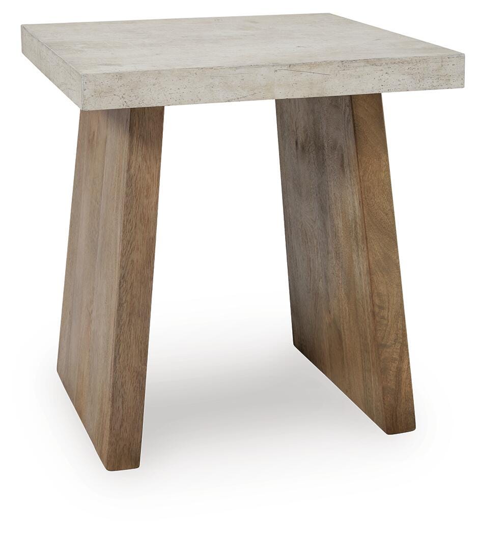 Brendalhouse End Table - Light Brown (1)