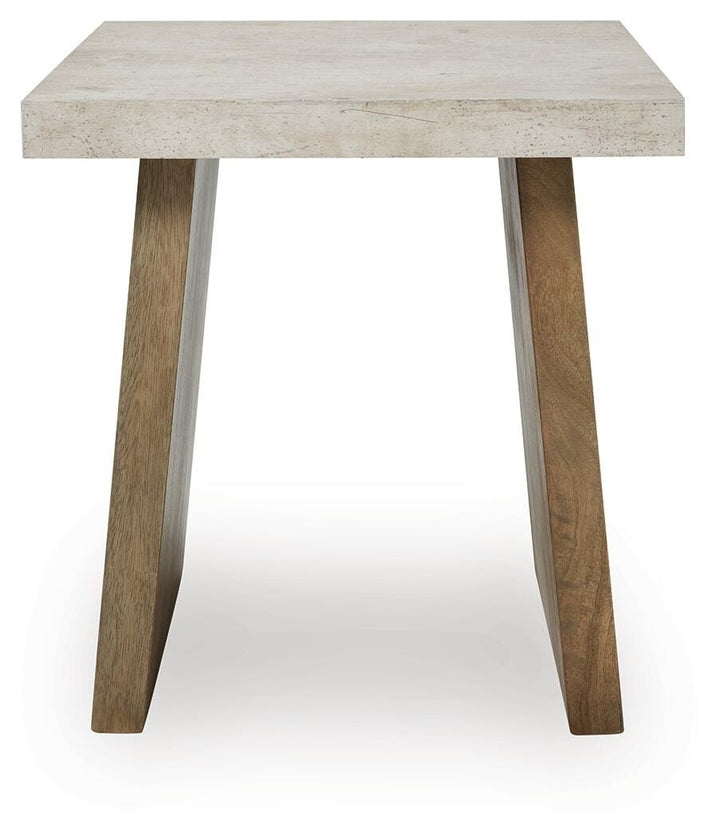 Brendalhouse End Table - Light Brown (3)