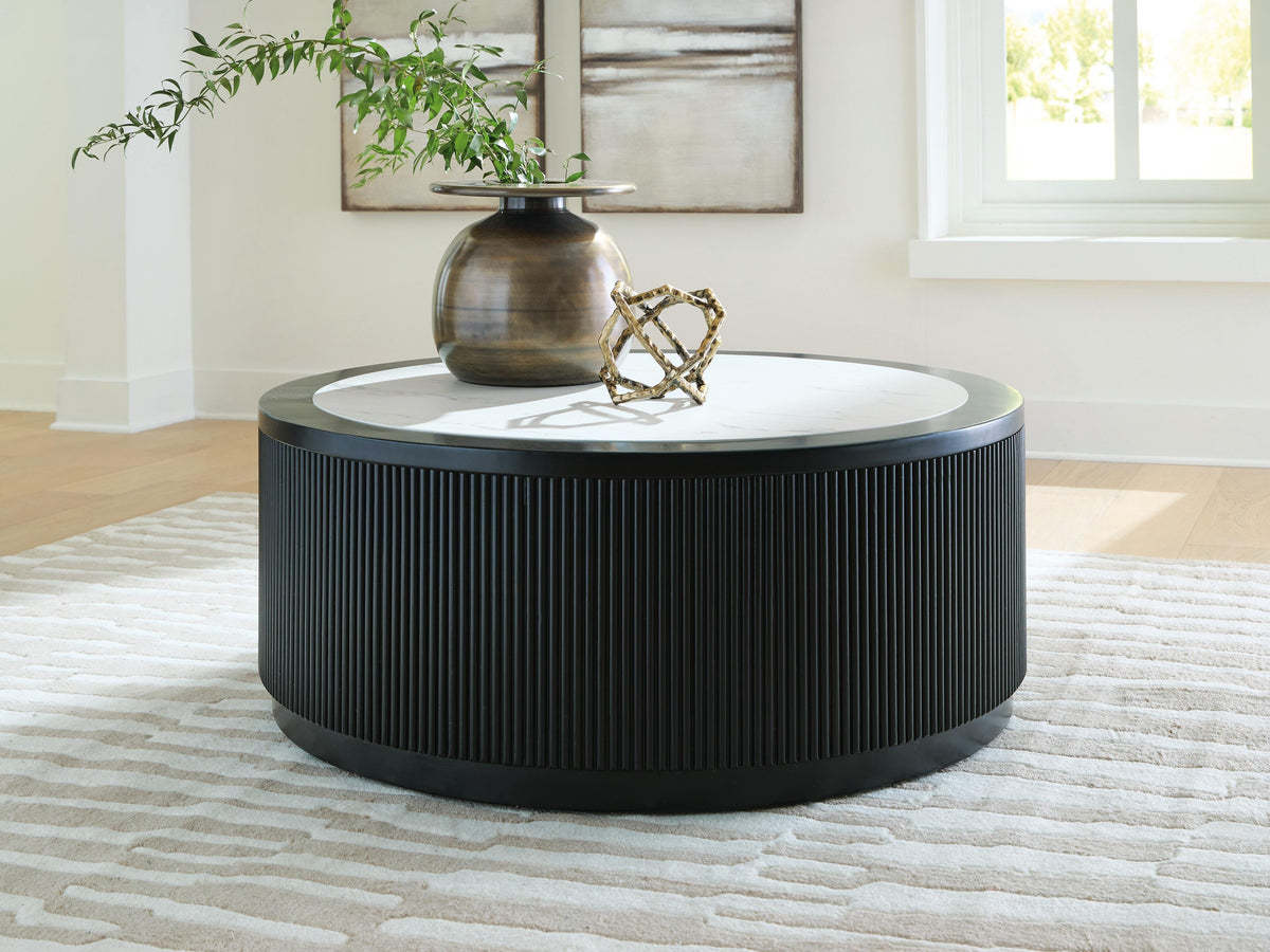 Grayman Coffee Table - Black (2)