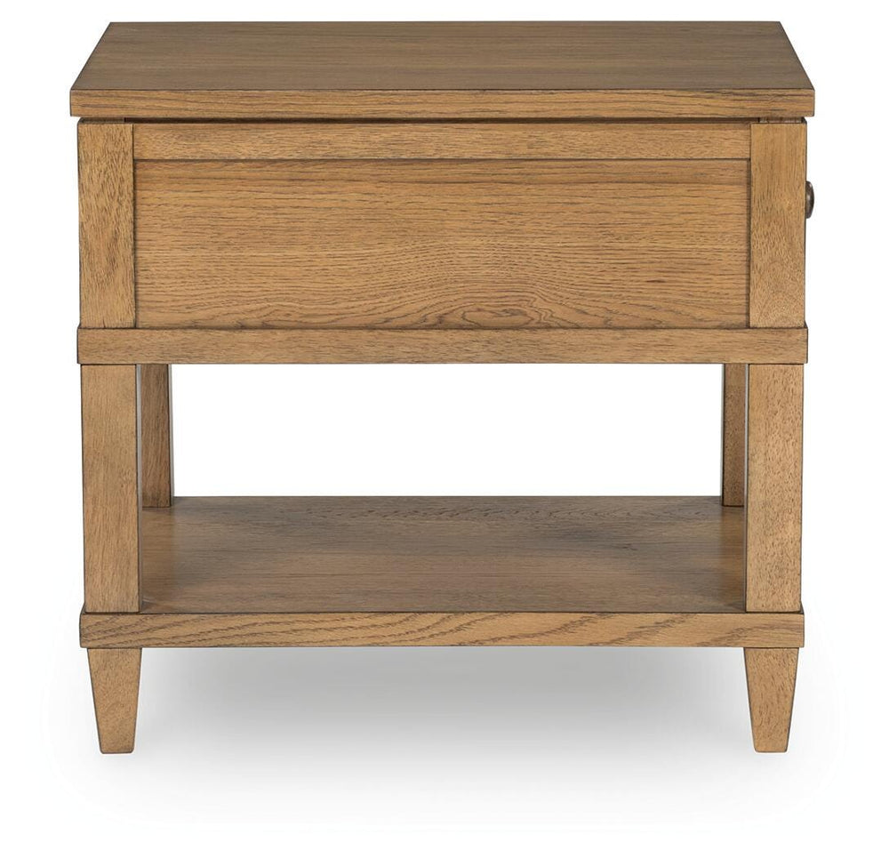 Sharlance End Table - Light Brown (5)