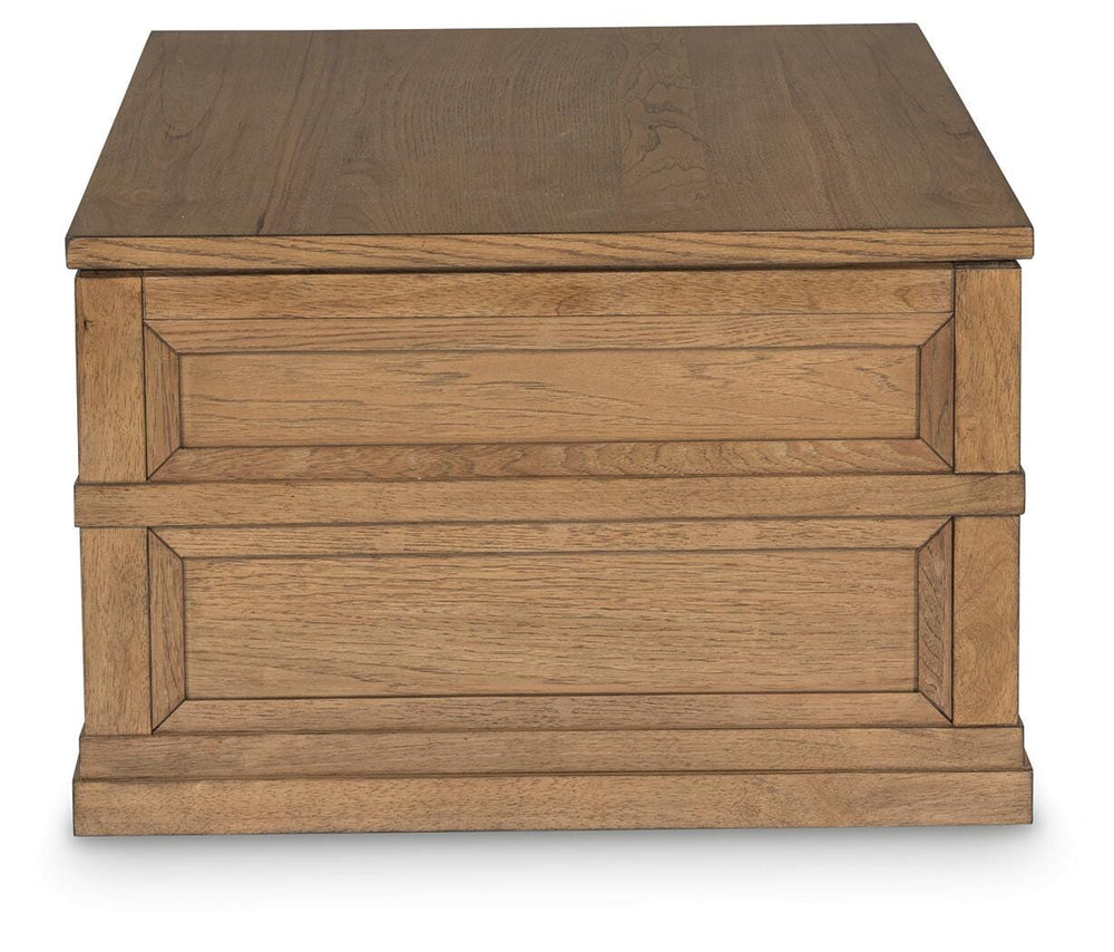 Sharlance Lift-Top Coffee Table - Light Brown (5)