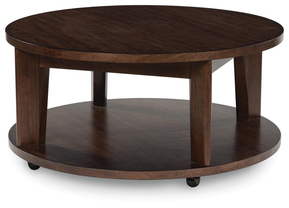 Korestone 2 Coffee Table - Dark Brown (1)