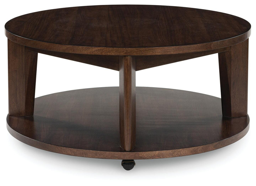 Korestone 2 Coffee Table - Dark Brown (3)